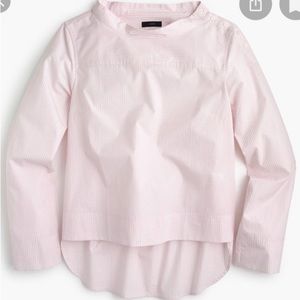 EUC - J. Crew Funnelneck Cotton Blouse G9944